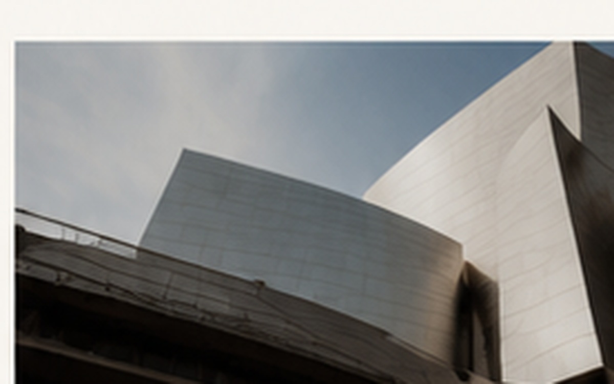 Contemporary architecture of a cultural institution
